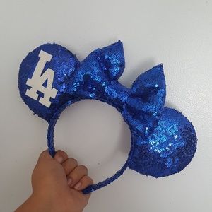 Dodger sequins ears